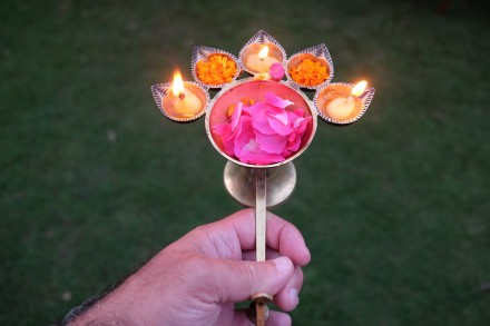 Celebrating Diwali. Photo by Pete Zhivkov.